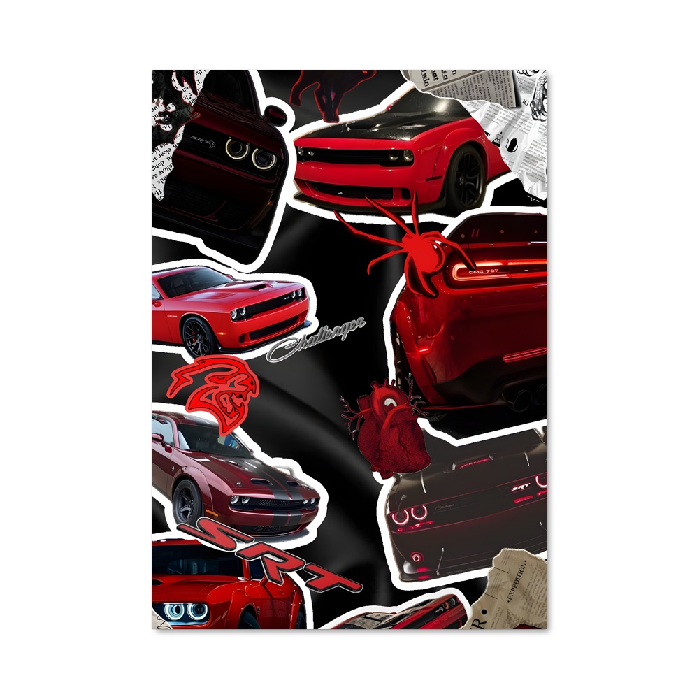 Poster Fury Rouge
